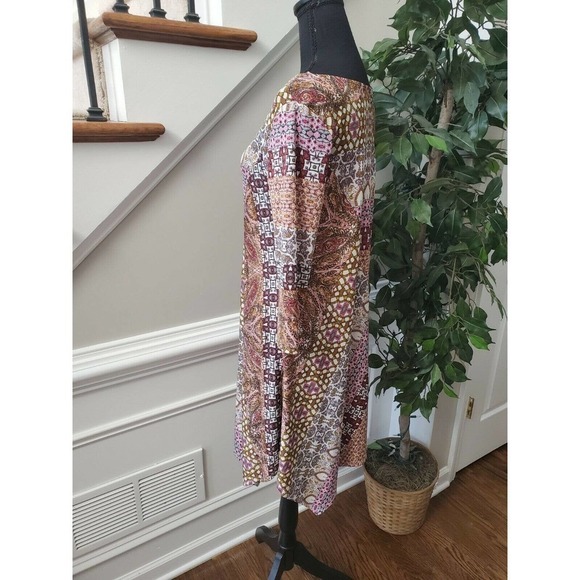 New Directions Petite Women Floral Midi Dress PM - Picture 7 of 10